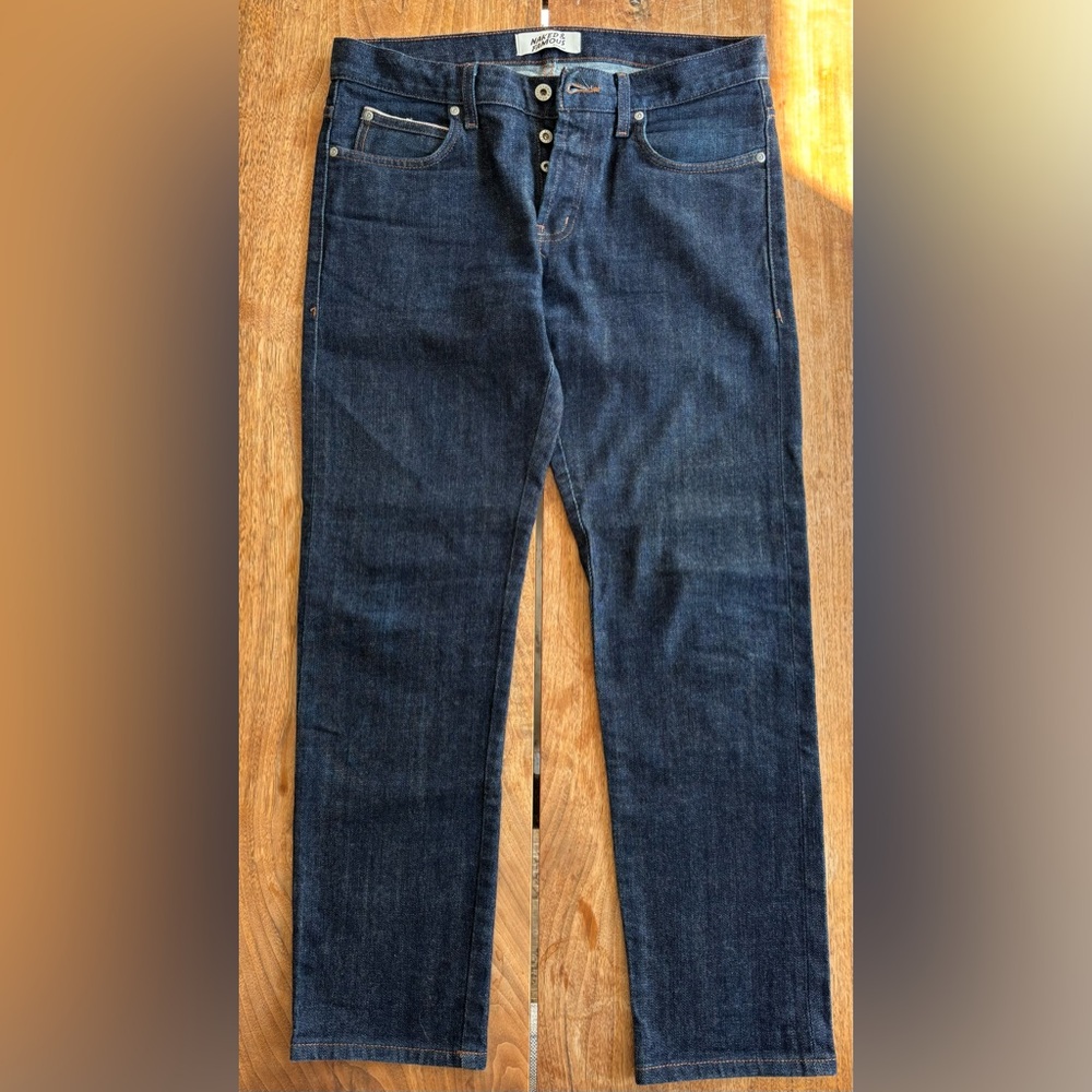 Naked & Famous Men's Jeans SuperSkinny Guy - Stretch Selvedge TAG SZ 33  NWOT - Picture 11 of 16